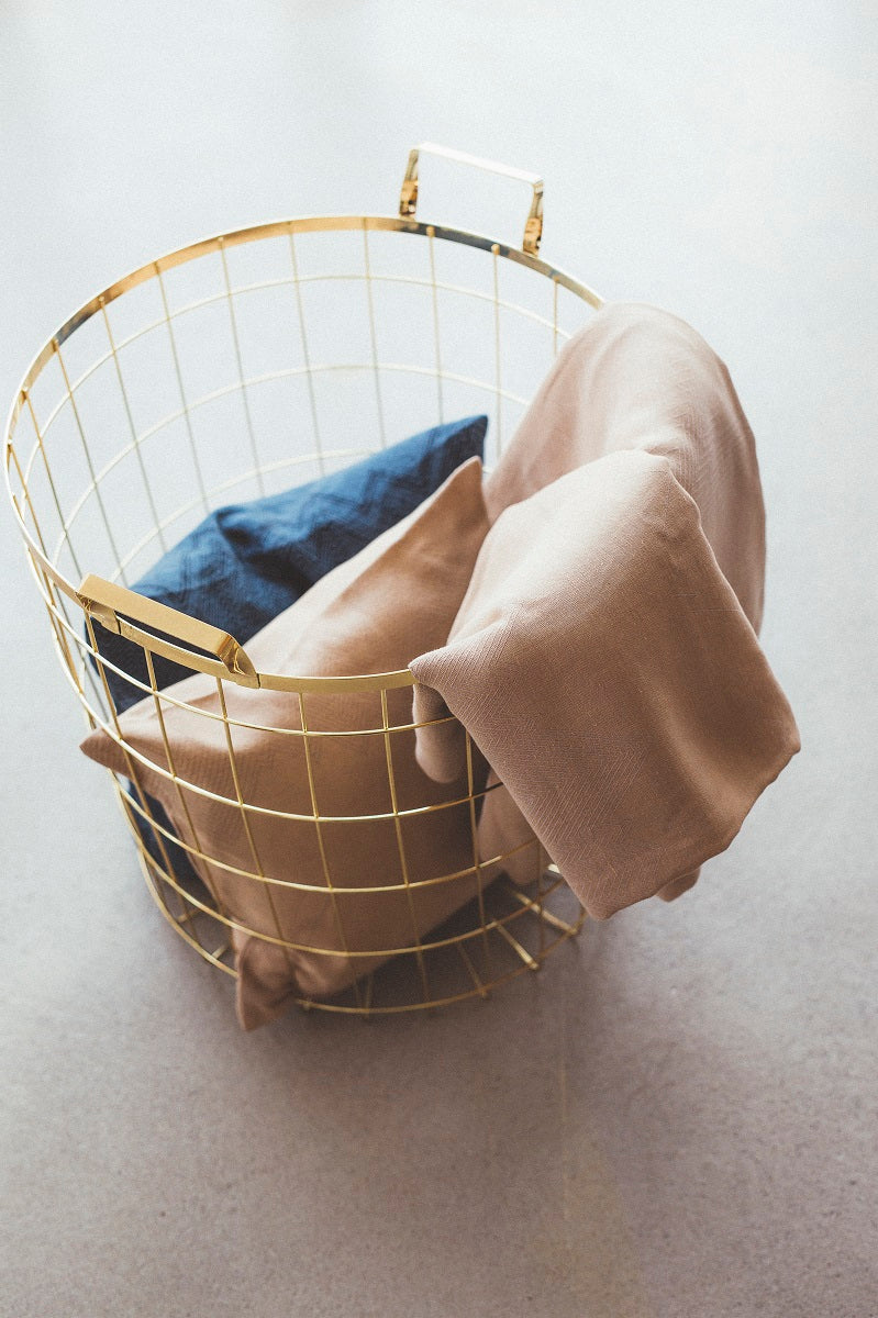 Suilinee Dekokissen beige-gold